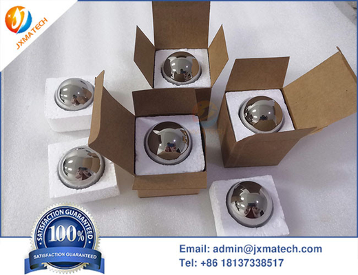 Polished Alloy WNiFe Tungsten Balls Spheres 1400 MPa High Hardness